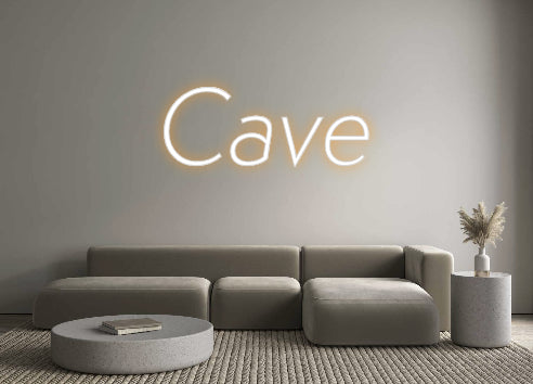 Custom Neon Sign Online Editor Cave