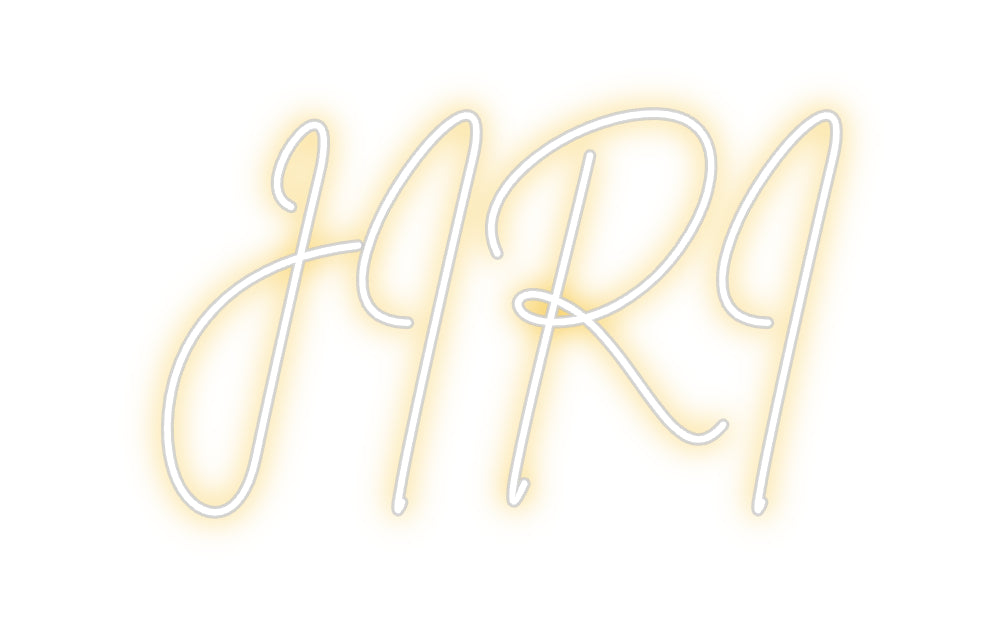 Custom Back Lit Neon Sign Online Editor JIRI