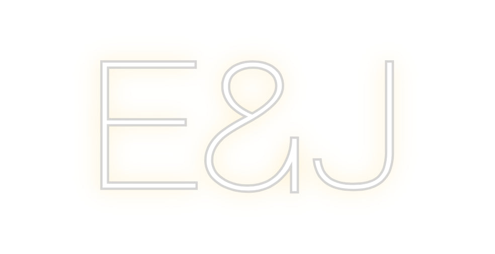 Custom Neon Sign Online Editor E&J