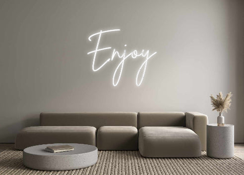 Custom Neon Sign Online Editor Enjoy