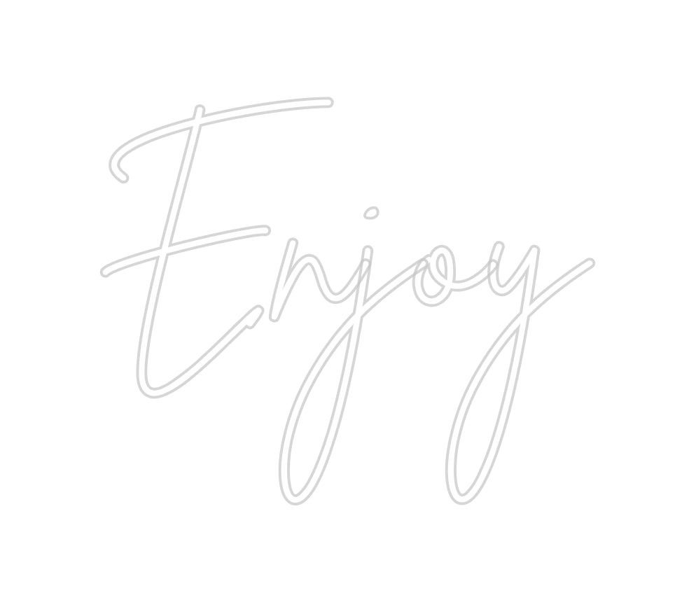 Custom Neon Sign Online Editor Enjoy