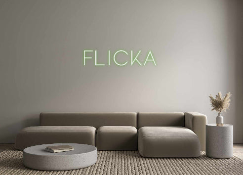 Custom Neon Sign Online Editor Flicka