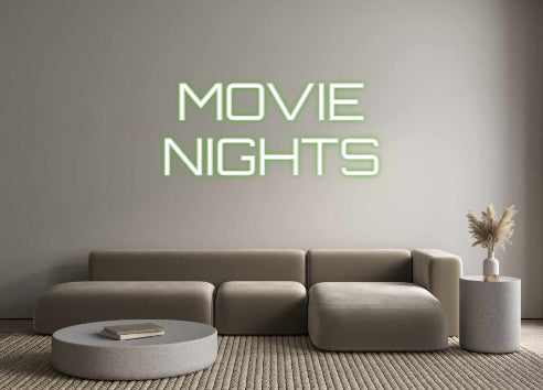 Custom Neon Sign Online Editor MOVIE
NIGHTS