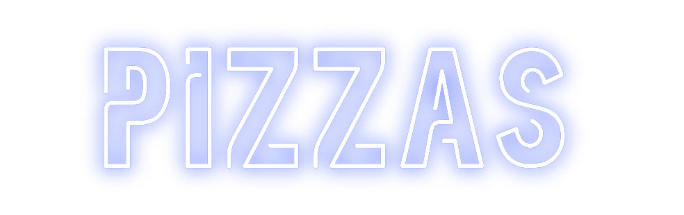 Custom Back Lit Neon Sign Online Editor Pizzas