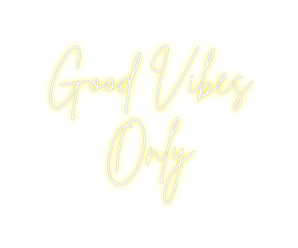 Custom Neon Sign Online Editor Good Vibes
O...