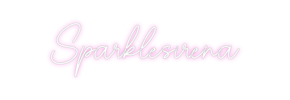 Custom Neon Sign Online Editor Sparklesirena
