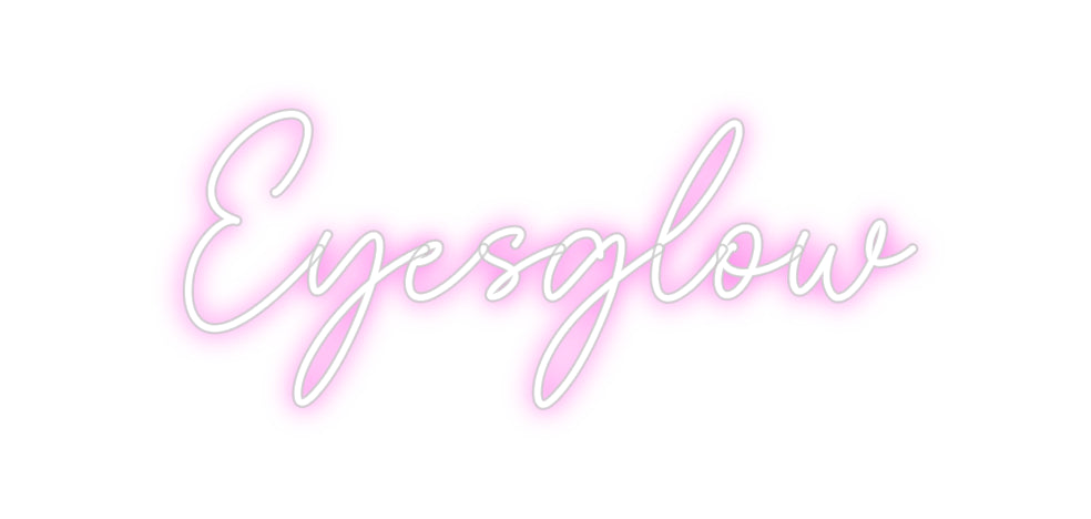 Custom Neon Sign Online Editor Eyesglow