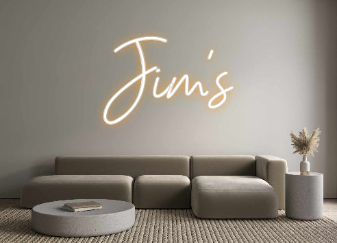 Custom Neon Sign Online Editor Jim’s