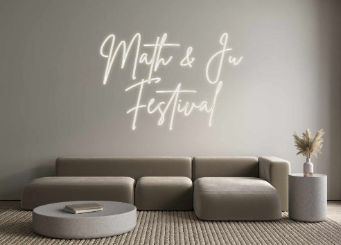 Custom Neon Sign Online Editor Math & Ju
Fe...
