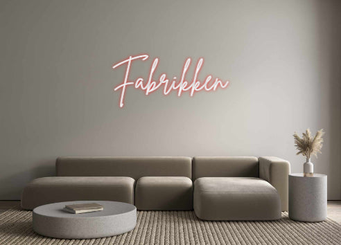 Custom Neon Sign Online Editor Fabrikken