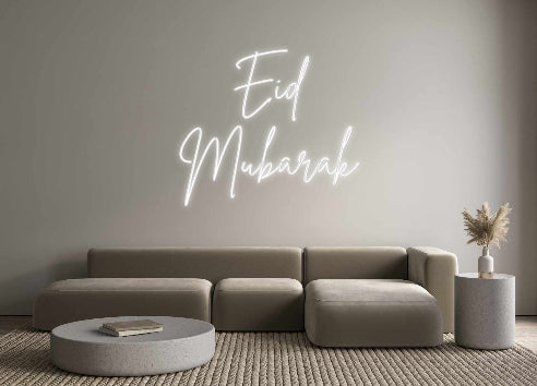Custom Neon Sign Online Editor Eid
Mubarak