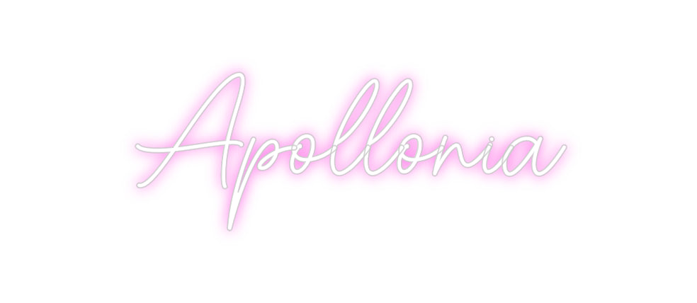 Custom Neon Sign Online Editor Apollonia