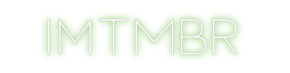 Custom Neon Sign Online Editor imTMBR