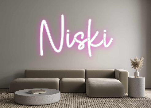 Custom Neon Sign Online Editor Niski
