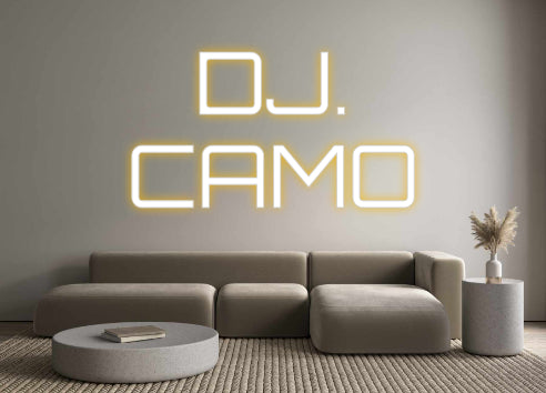 Custom Back Lit Neon Sign Online Editor DJ.  
      ...