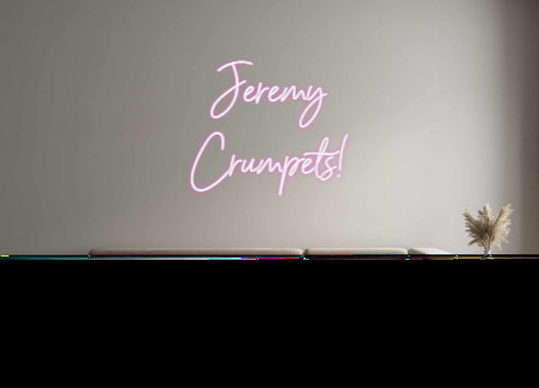 Custom Neon Sign Online Editor Jeremy 
Crum...