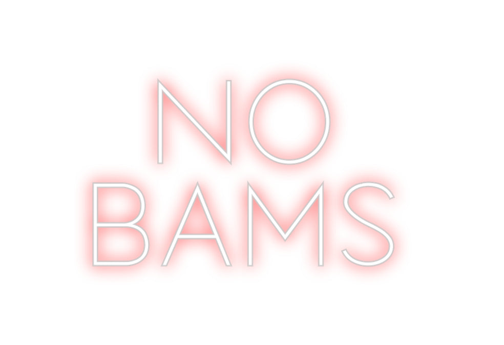Custom Neon Sign Online Editor No 
bams