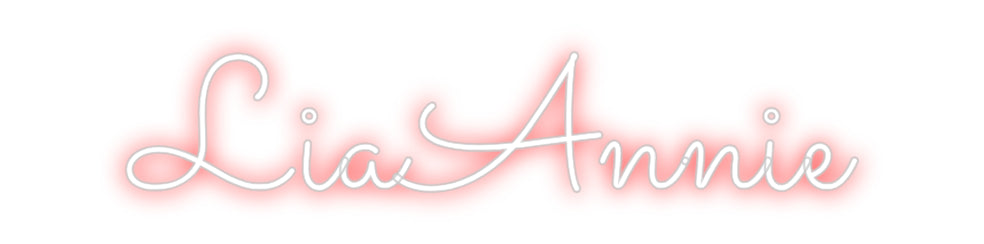 Custom Neon Sign Online Editor LiaAnnie