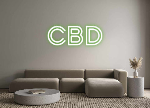 Custom Neon Sign Online Editor CBD