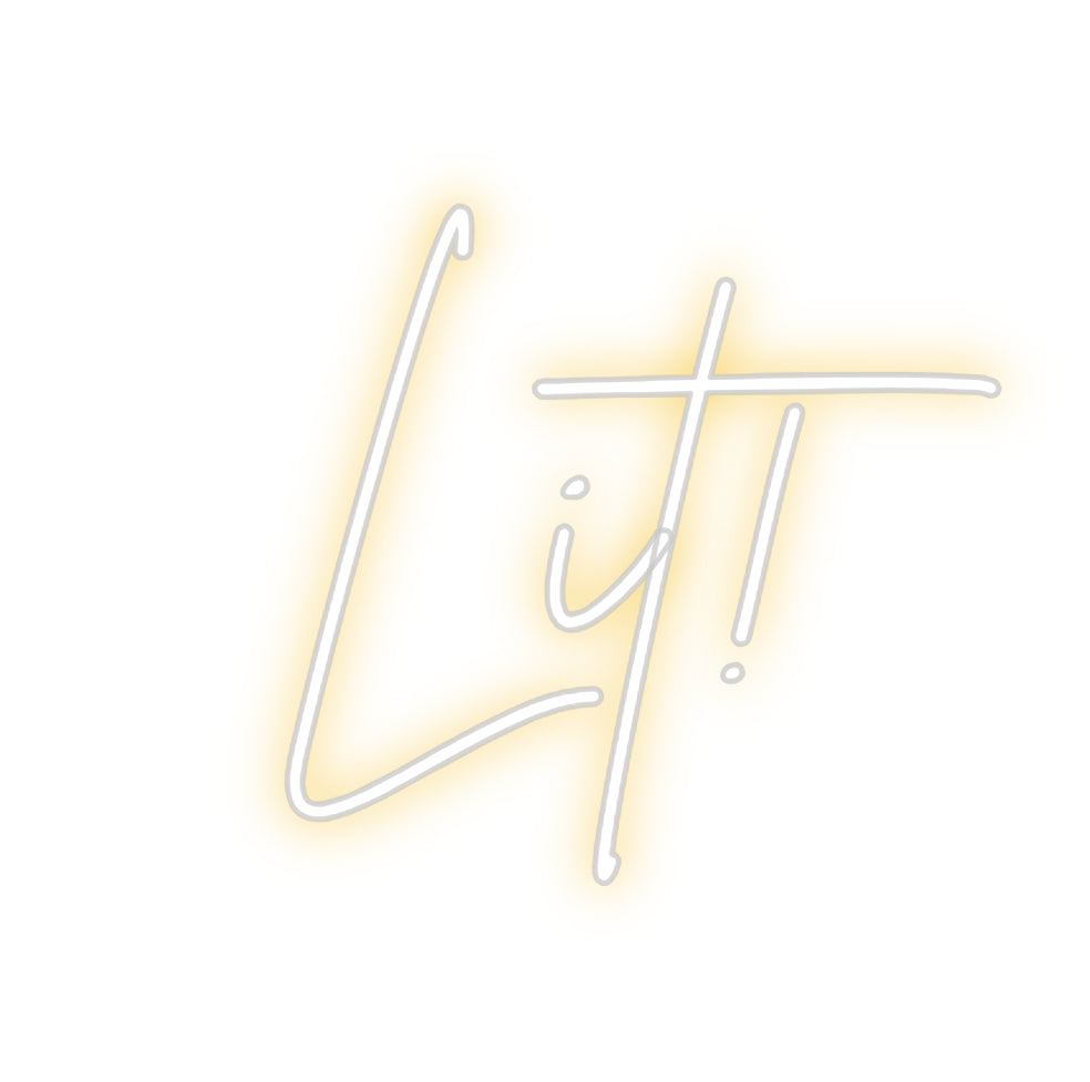 Custom Back Lit Neon Sign Online Editor Lit!
