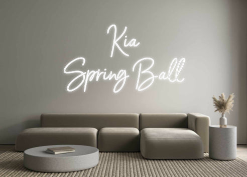 Custom Neon Sign Online Editor Kia
Spring B...