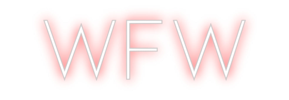Custom Neon Sign Online Editor WFW