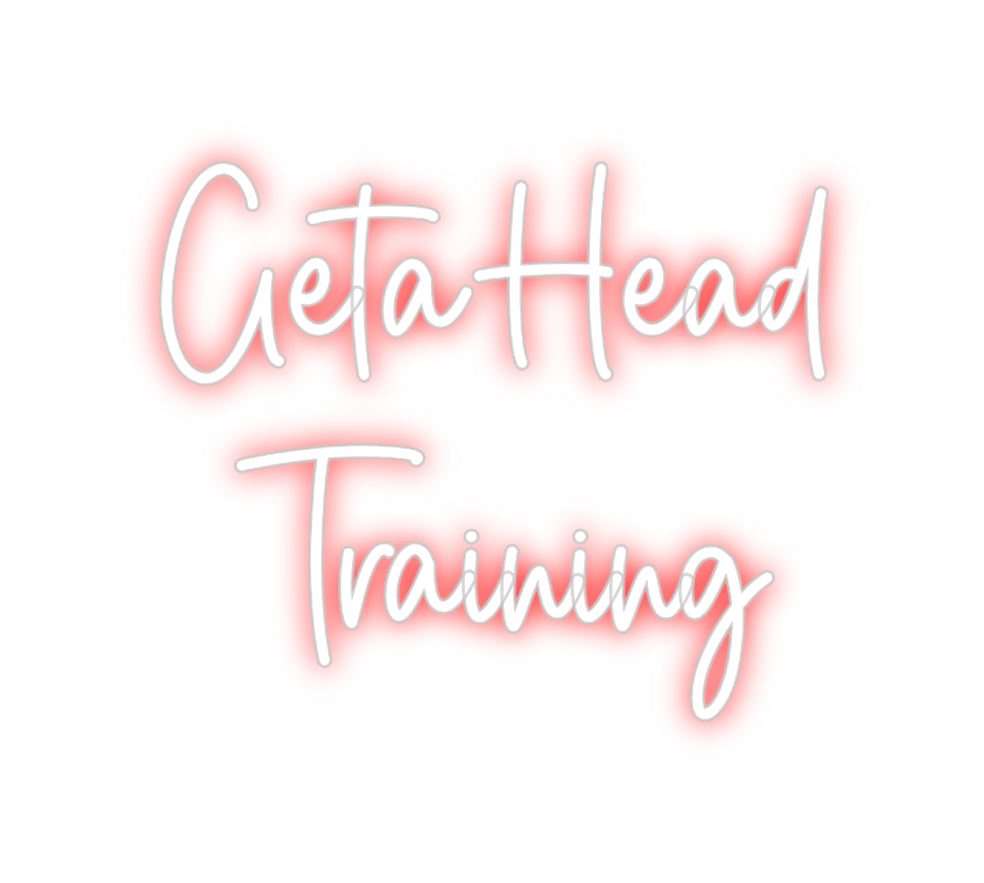 Custom Neon Sign Online Editor GetaHead 
Tr...