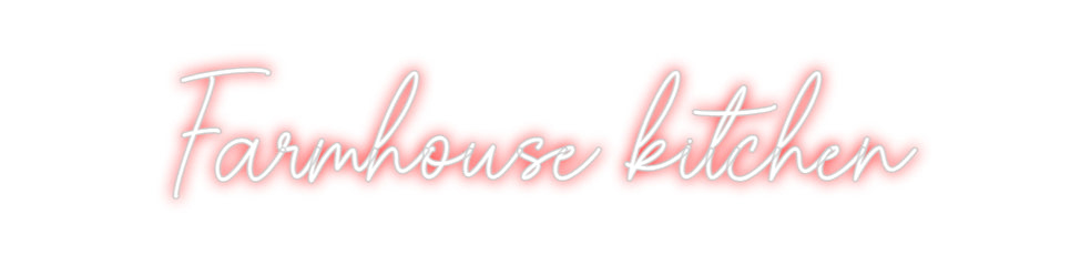 Custom Neon Sign Online Editor Farmhouse kit...