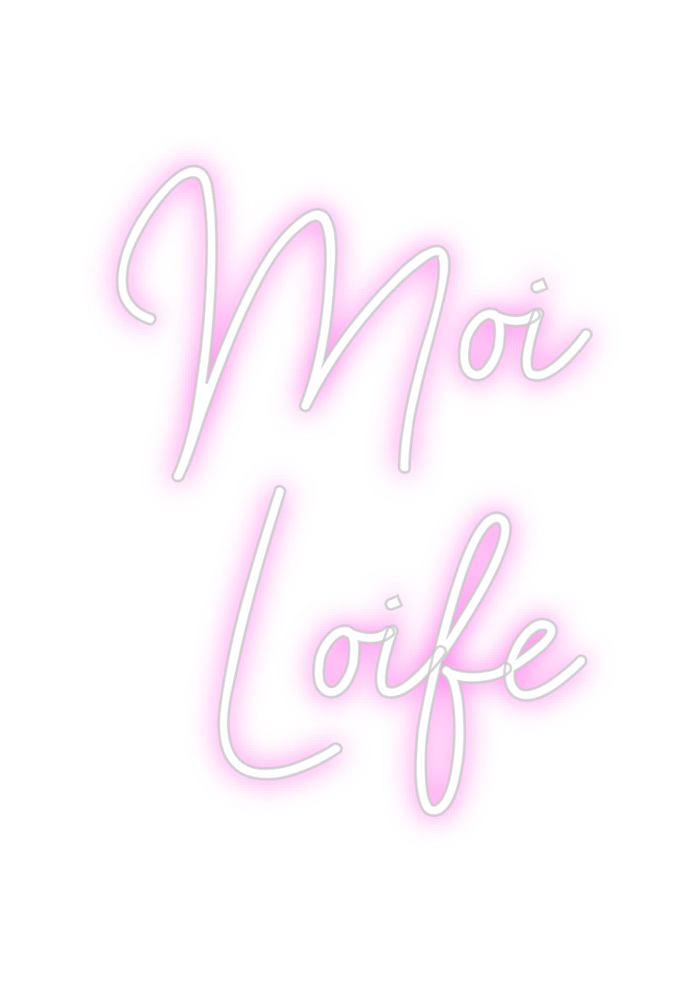 Custom Neon Sign Online Editor Moi
Loife