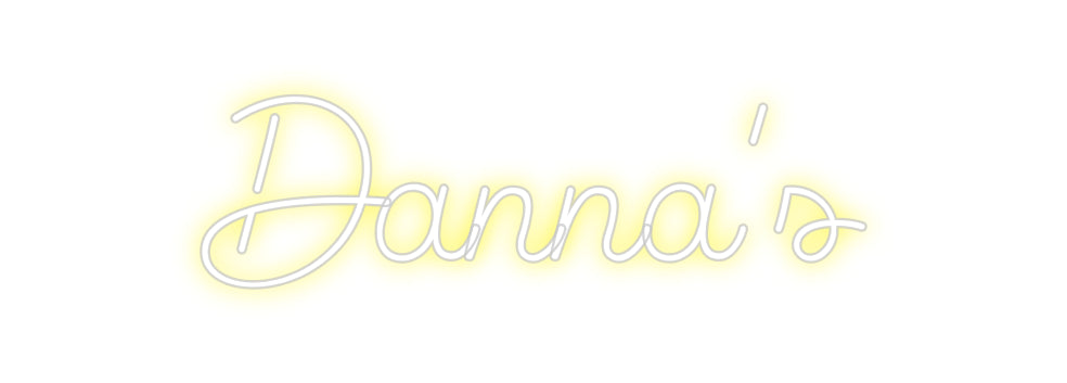 Custom Neon Sign Online Editor Danna’s