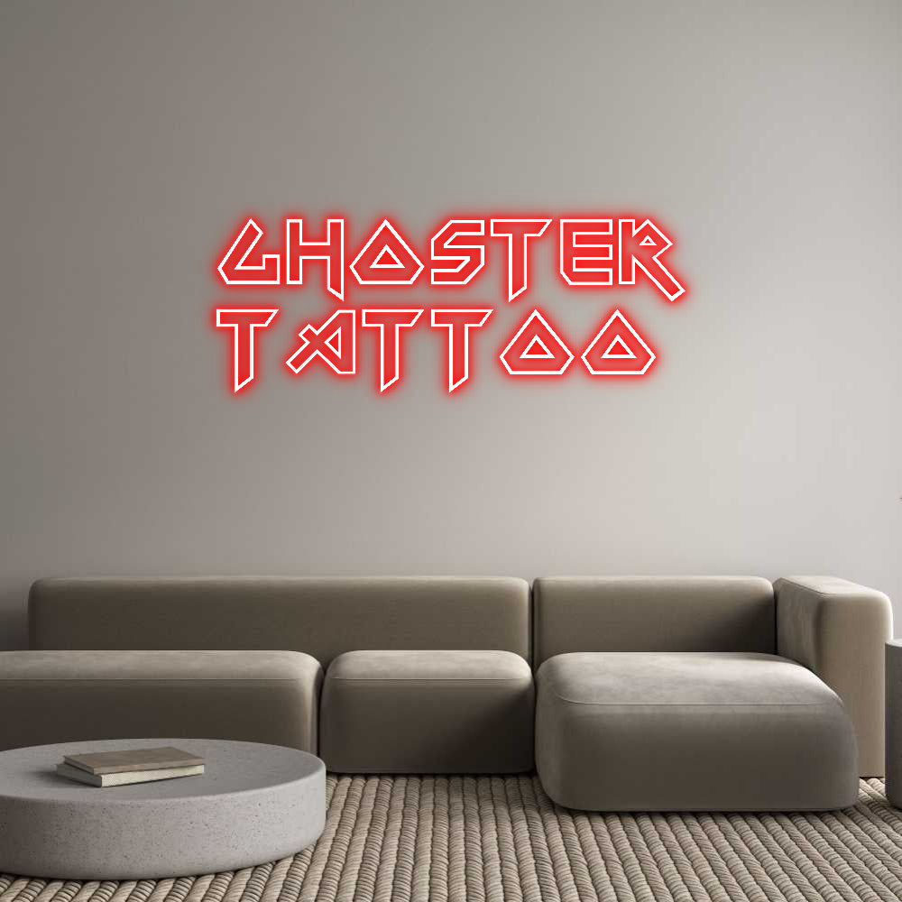 Custom Neon Sign Online Editor Ghoster
Tattoo