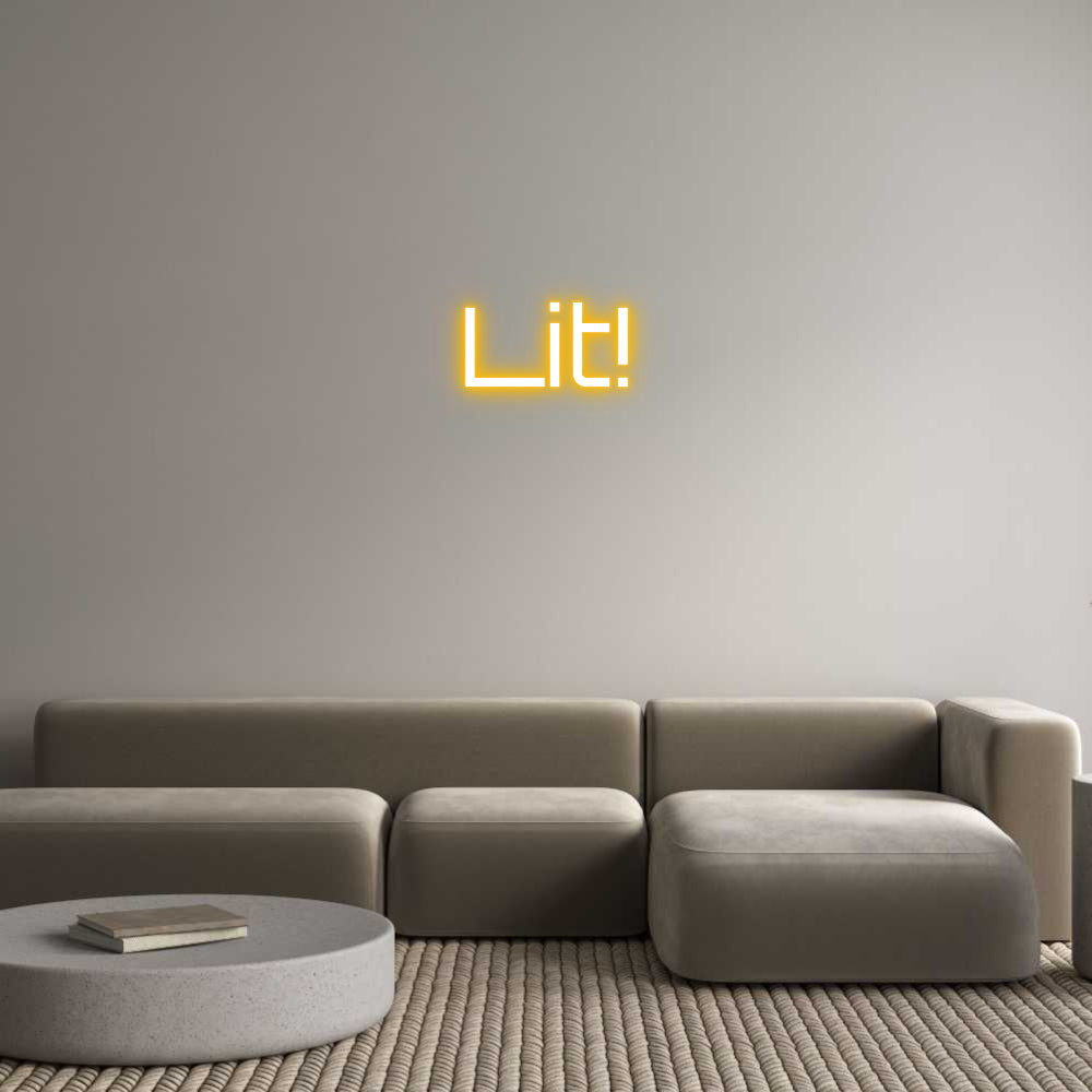 Custom Back Lit Neon Sign Online Editor Lit!