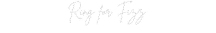 Custom Neon Sign Online Editor Ring for Fizz