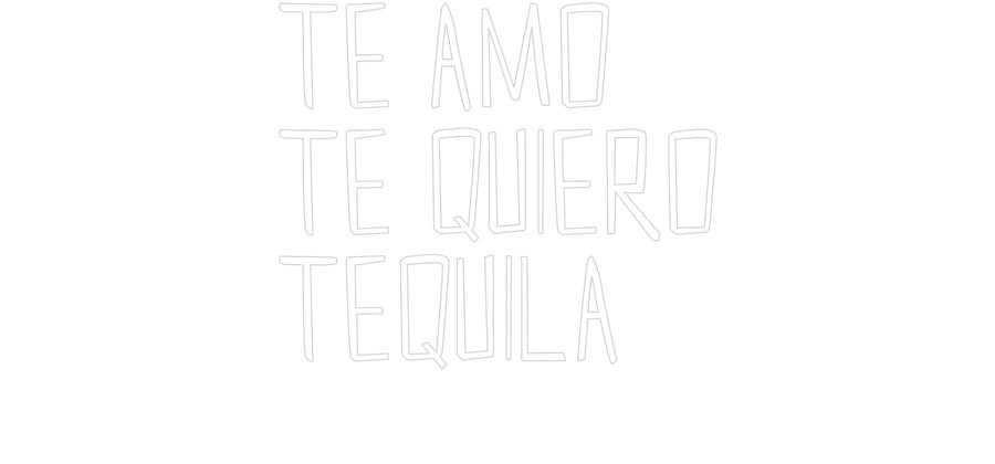 Custom Neon Sign Online Editor Te amo
Te qu...