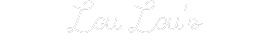 Custom Neon Sign Online Editor Lou Lou’s