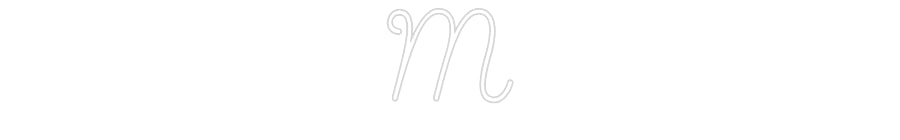Custom Neon Sign Online Editor M