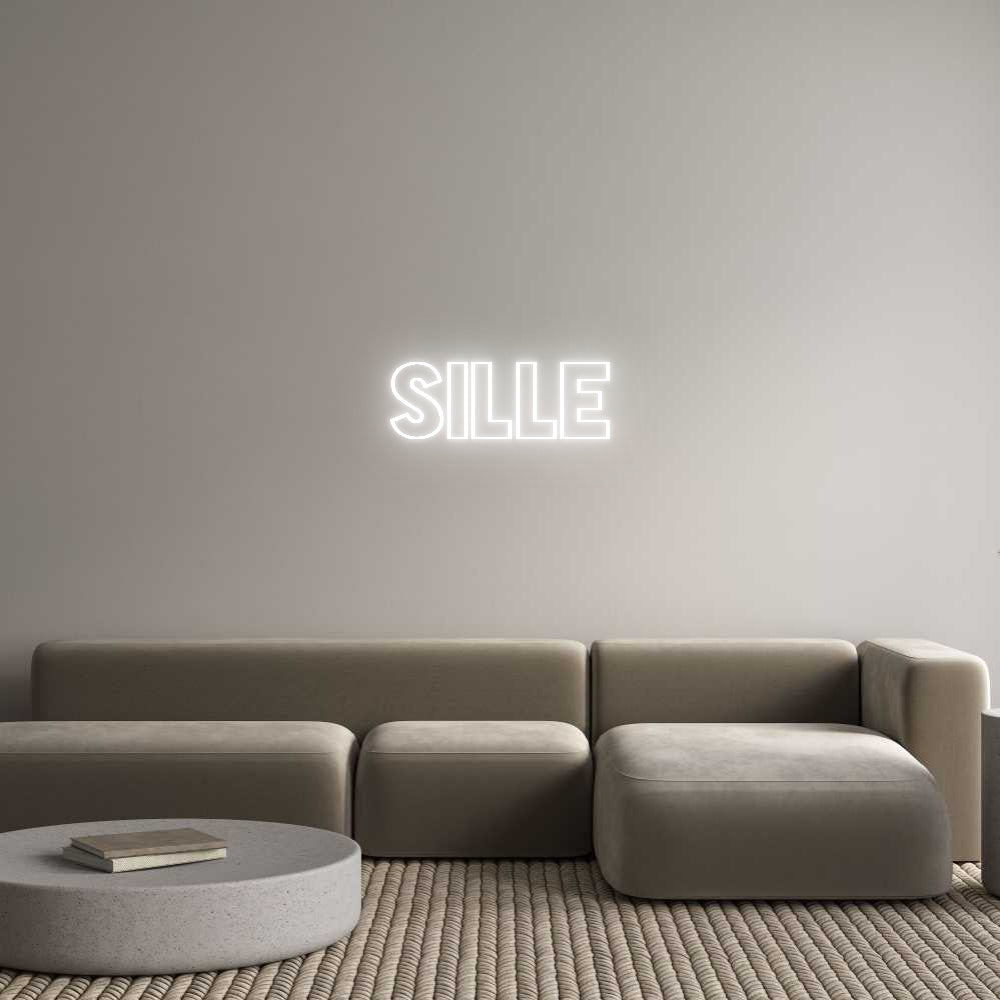 Custom Neon Sign Online Editor SiLLE