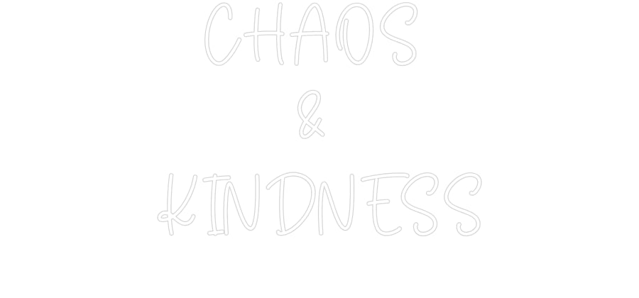 Custom Neon Sign Online Editor CHAOS 
& 
K...