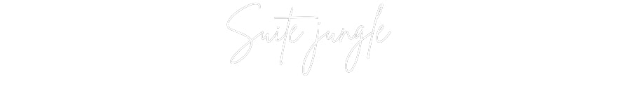 Custom Neon Sign Online Editor Suite jungle