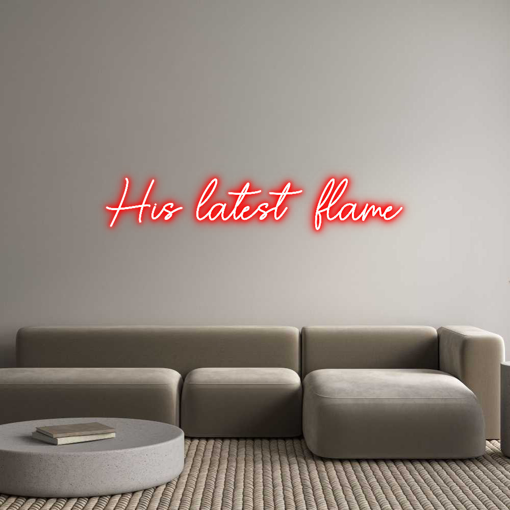 Custom Neon Sign Online Editor His latest fl...