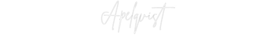 Custom Neon Sign Online Editor Apelqvist
