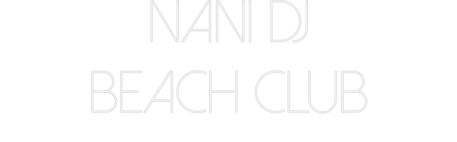 Custom Neon Sign Online Editor Nani Dj
Beac...