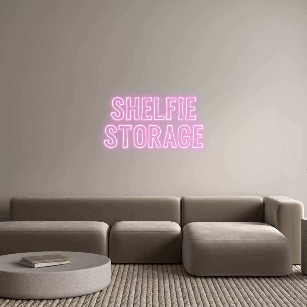 Custom Neon Sign Online Editor SHELFIE
STOR...