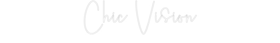 Custom Neon Sign Online Editor Chic Vision