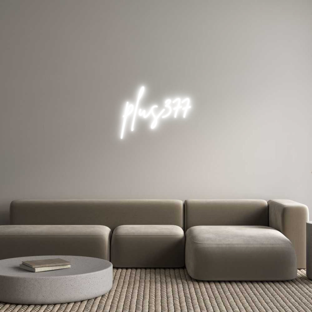 Custom Neon Sign Online Editor plus377