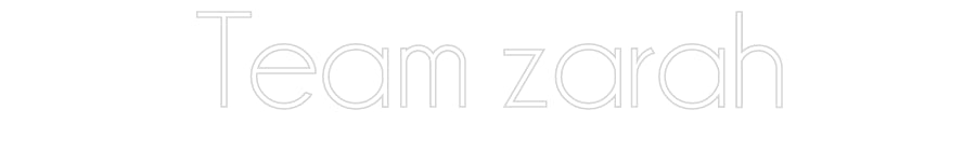 Custom Back Lit Neon Sign Online Editor Team zarah