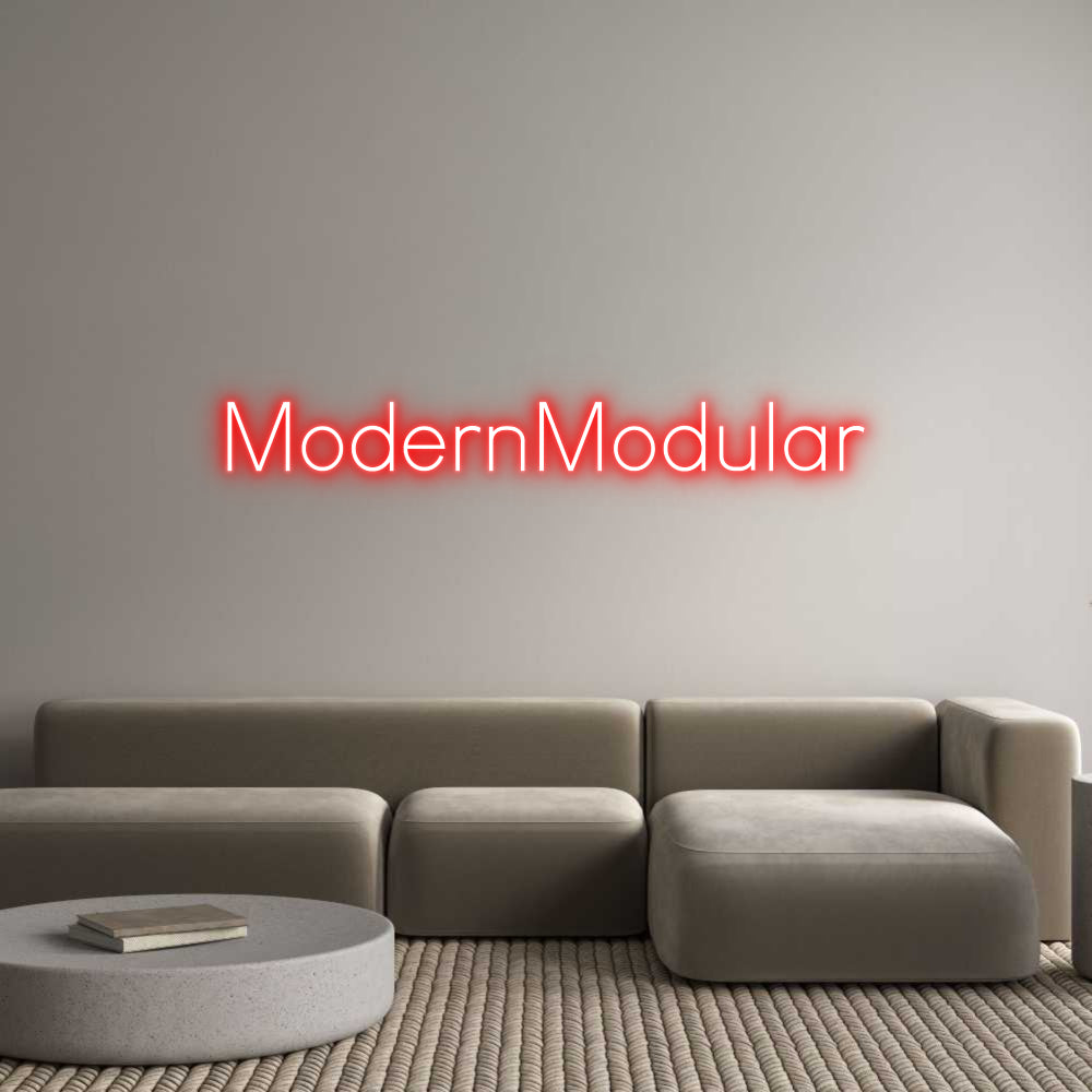 Custom Neon Sign Online Editor ModernModular