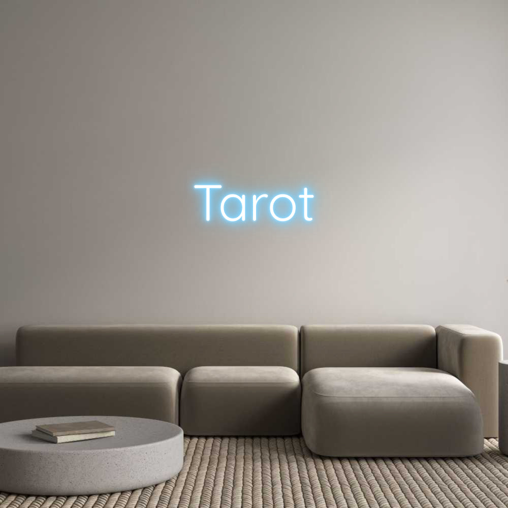 Custom Neon Sign Online Editor Tarot