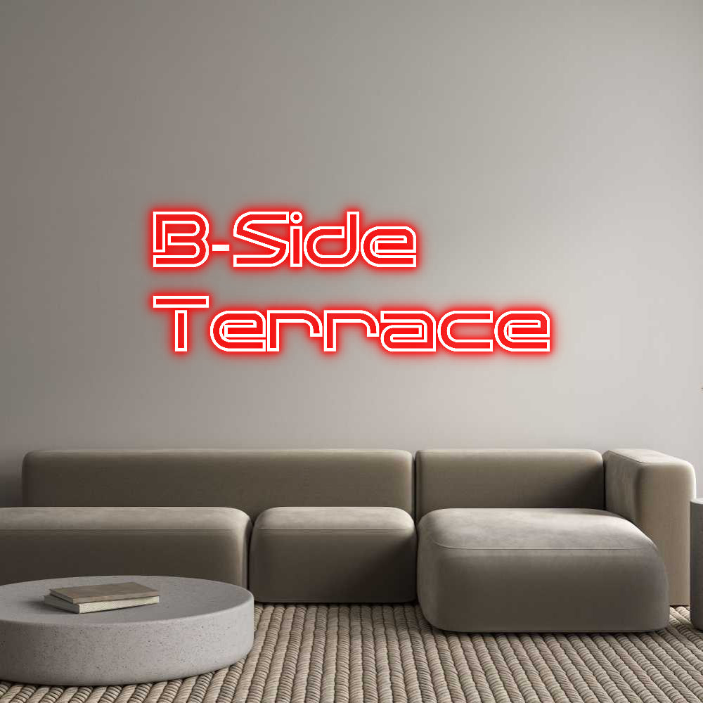 Custom Neon Sign Online Editor B-Side 
Terr...