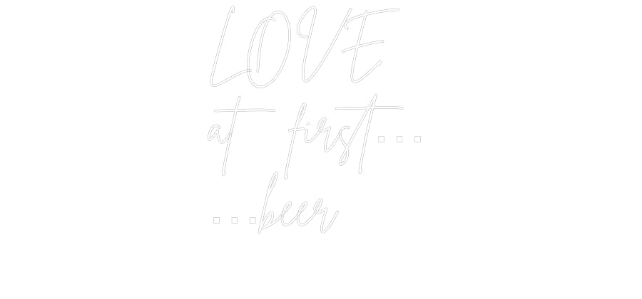 Custom Neon Sign Online Editor LOVE 
at fir...
